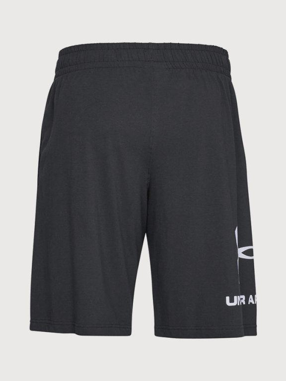 Kraťasy Under Armour Sportstyle Cotton Graphic Short Man Black