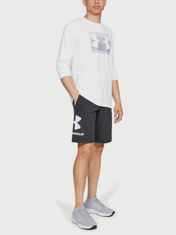 Kraťasy Under Armour Sportstyle Cotton Graphic Short Man Black