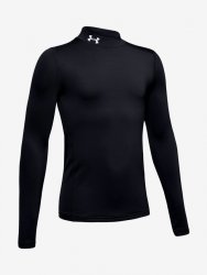 Tričko Under Armour Coldgear Mock Jr black