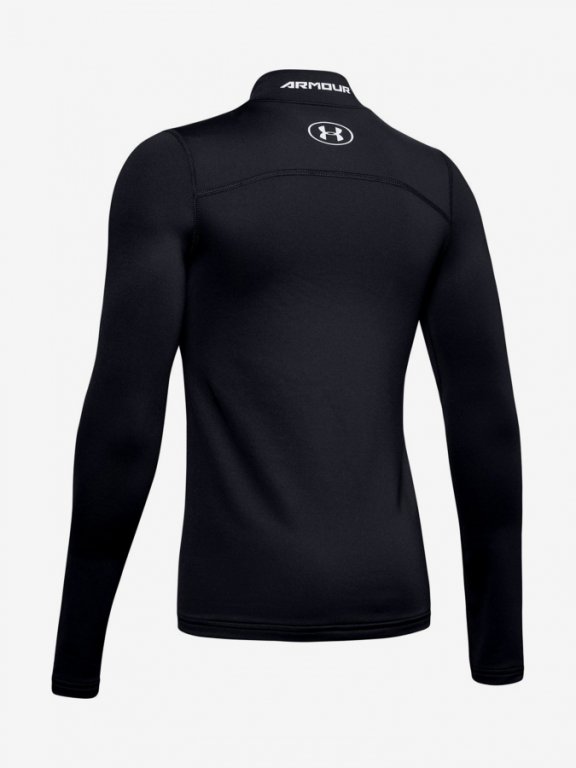Tričko Under Armour Coldgear Mock Jr black