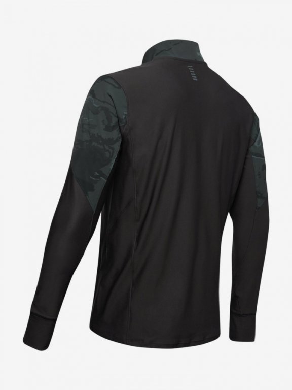 Triko Under Armour Qualifier Camo Half Zip Man Black