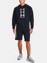 Mikina Under Armour Rival Flc Multilogo HD Man Black