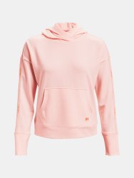 Mikina Under Armour Rival Terry Taped Hoodie Wmn Pink