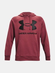Mikina Under Armour Rival Fleece Big Logo HD Man Red