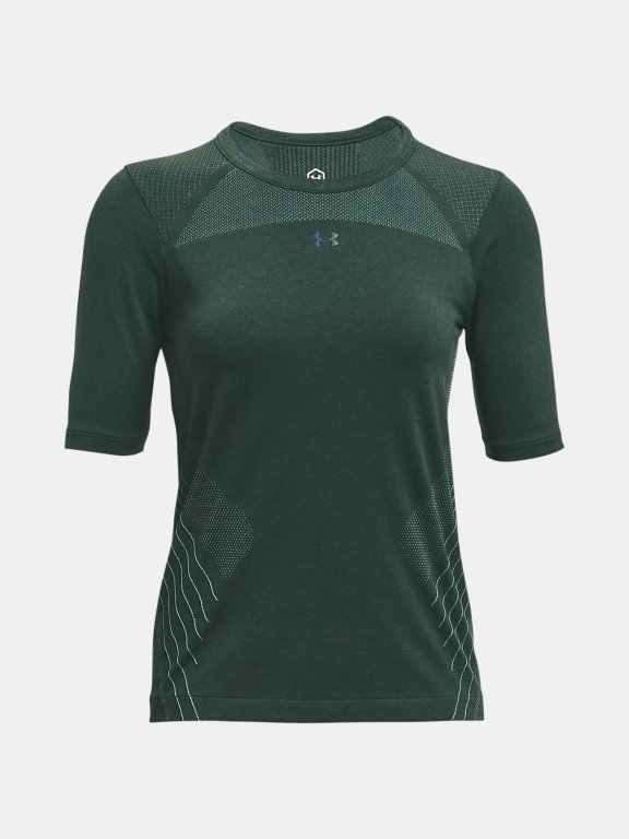 Triko Under Armour Rush Seamless SS Wmn Green
