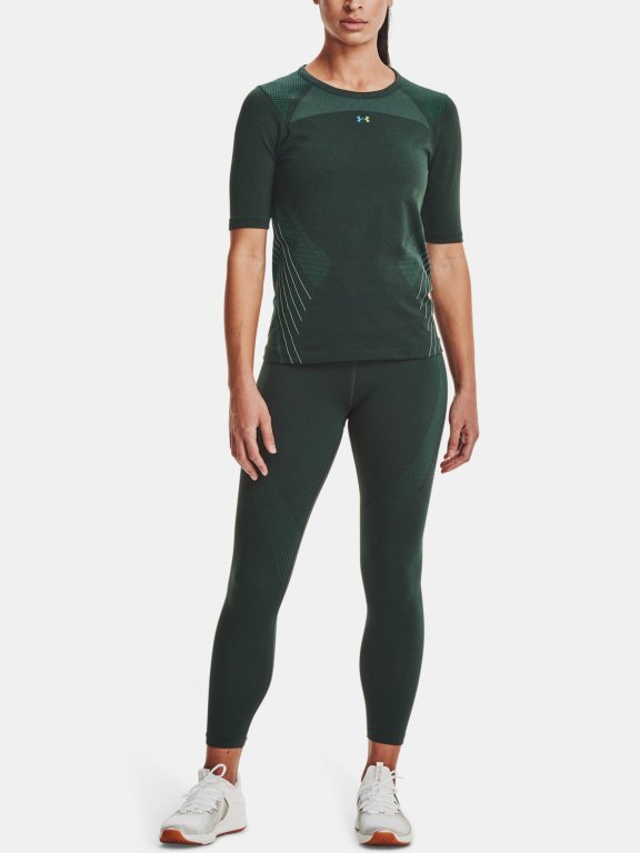 Triko Under Armour Rush Seamless SS Wmn Green