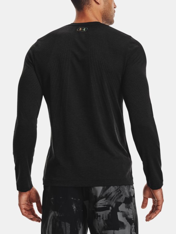 Tričko Under Armour Rush Seamless LS Man black