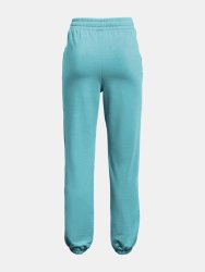 Tepláky Under Armour Rival Terry Taped Pant Jr Blue