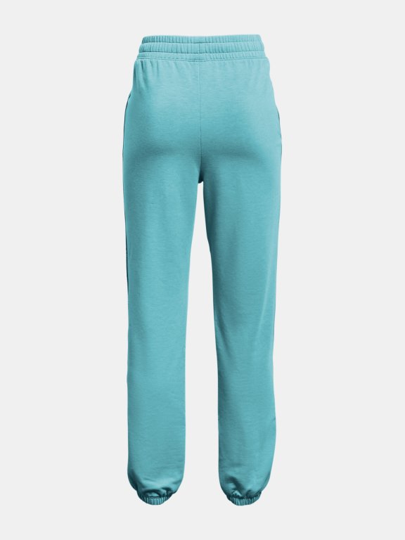Tepláky Under Armour Rival Terry Taped Pant Jr Blue