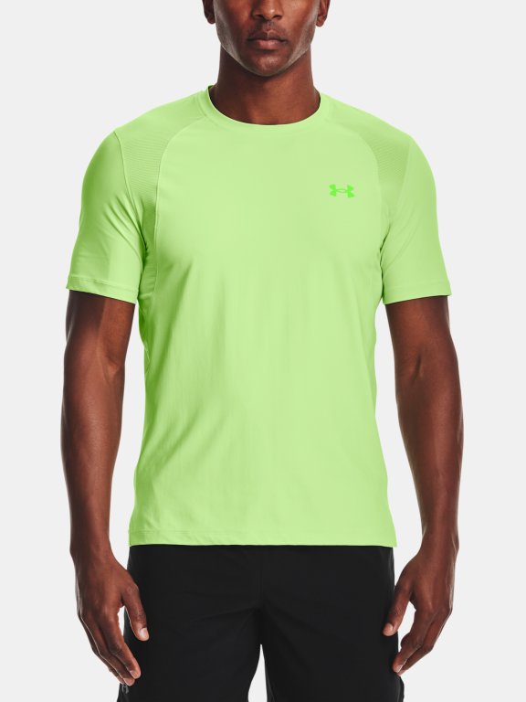 Tričko Under Armour IsoChill Run 200 SS Man gray green