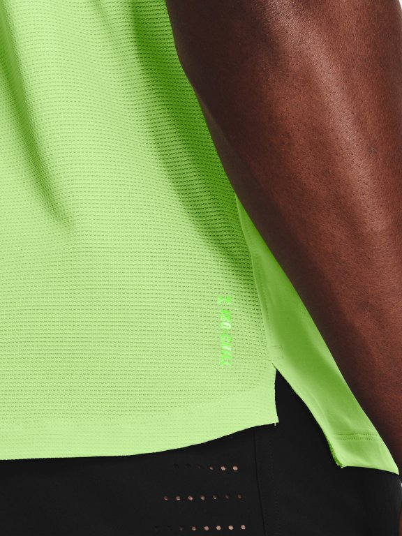 Tričko Under Armour IsoChill Run 200 SS Man gray green