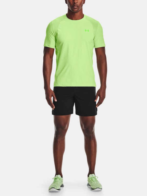 Tričko Under Armour IsoChill Run 200 SS Man gray green