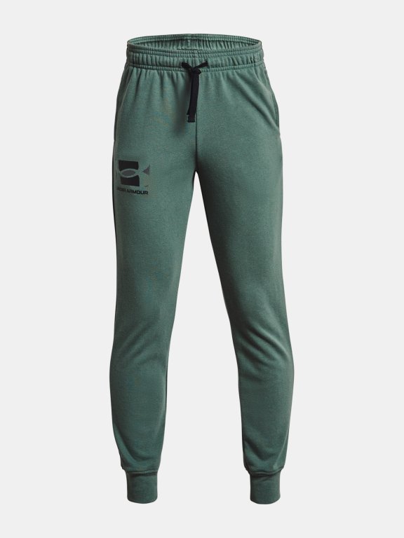 Tepláky Under Armour Rival Terry Pants Jr Green