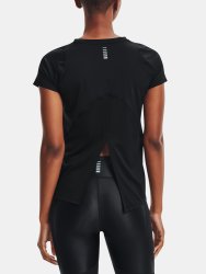 Triko Under Armour IsoChill Run 200 SS Wmn Black