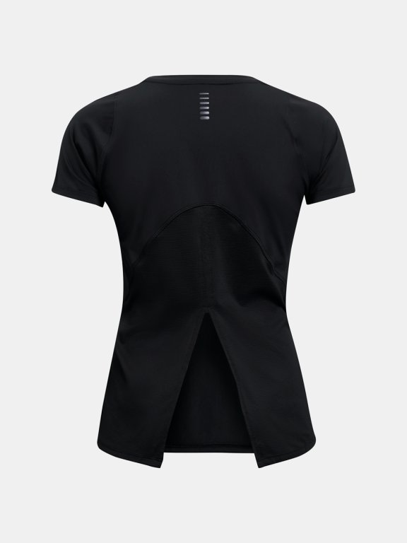 Triko Under Armour IsoChill Run 200 SS Wmn Black