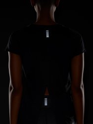 Triko Under Armour IsoChill Run 200 SS Wmn Black