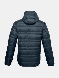Bunda Under Armour Armour Down Hooded Jkt Man Blue