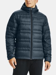 Bunda Under Armour Armour Down Hooded Jkt Man Blue