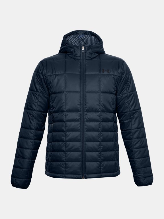 Bunda Under Armour Armour Insulated Hooded Jkt Man Blue