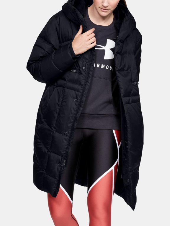 Bunda Under Armour Armour Down Parka Wmn - čierna