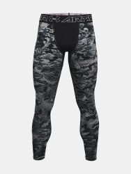 Legíny Under Armour CG Armour Print Leggings Man Black