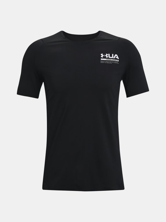Tričko Under Armour HG IsoChill Perforated SS Man black