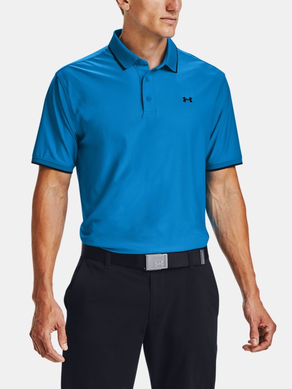 Triko Under Armour Playoff Pique Polo Man Blue