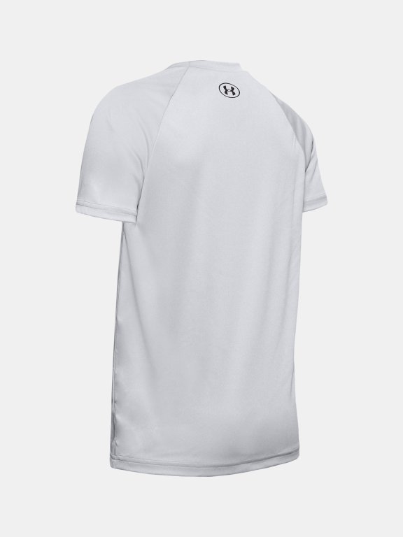 Triko Under Armour Tech Big Logo SS Jr Gray