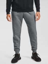 Tepláky Under Armour Rival Flc Multilogo Jgs Man Gray