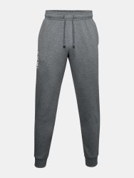 Tepláky Under Armour Rival Flc Multilogo Jgs Man Gray