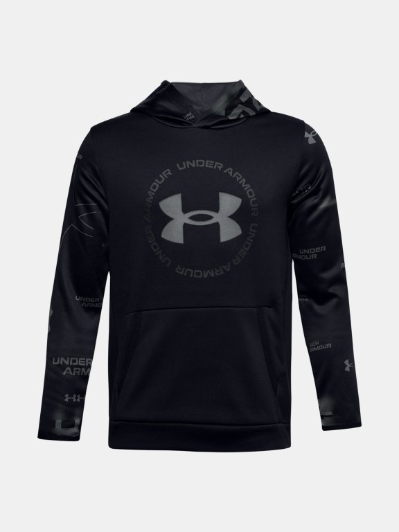 Mikina Under Armour Fleece Si Td Hood Jr Black