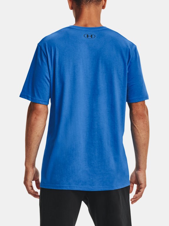 Tričko Under Armour Sportstyle Lc Ss Man Blue