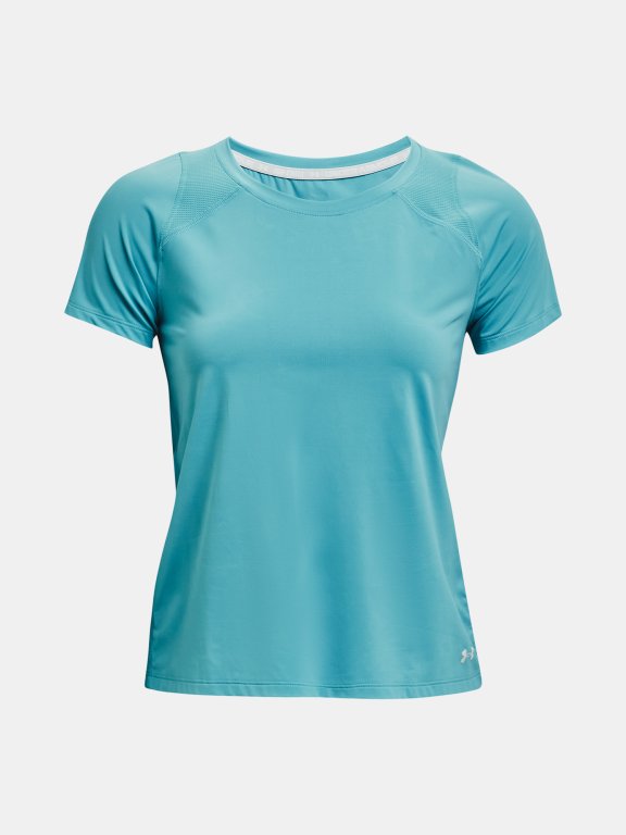 Tričko Under Armour IsoChill Run 200 SS Wmn Blue