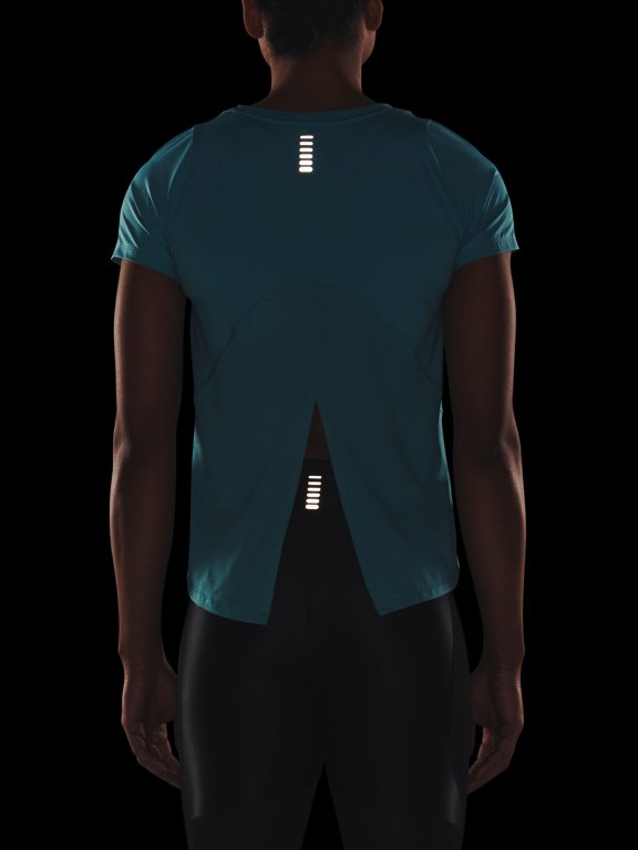 Tričko Under Armour IsoChill Run 200 SS Wmn Blue