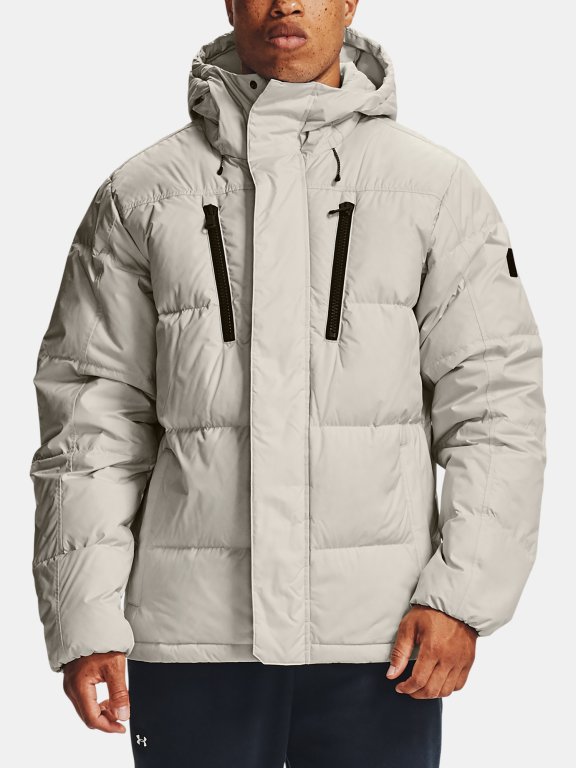 Under Armour Sportstyle Down Jkt Man White Jacket