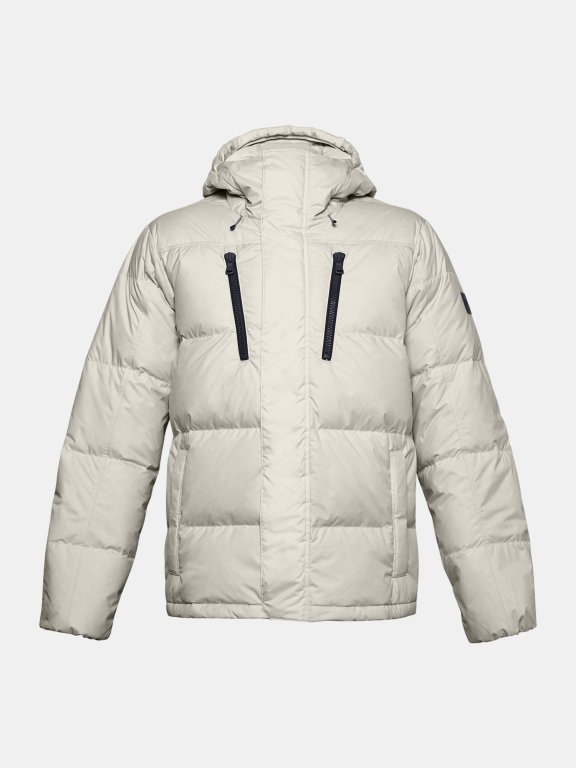 Under Armour Sportstyle Down Jkt Man White Jacket