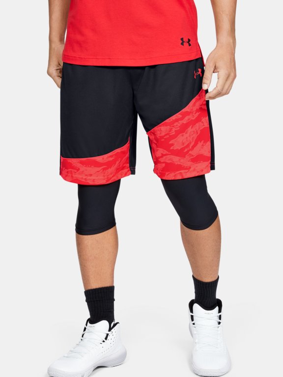 Kraťasy Under Armour Baseline 10IN Short Man Black