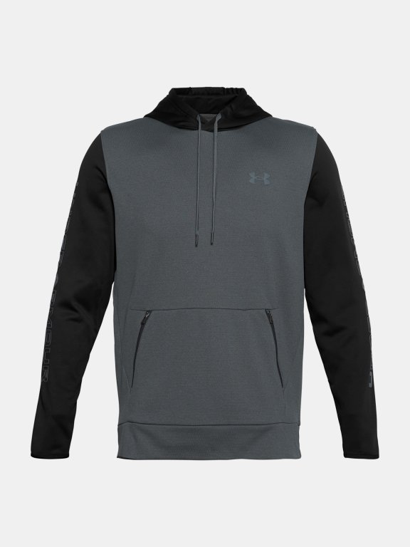 Mikina Under Armour AF Textured Hoodie Man Black