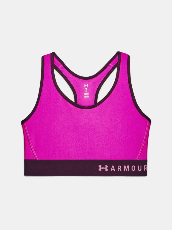 Podprsenka Under Armour Mid Keyhole Bra Wmn Pink