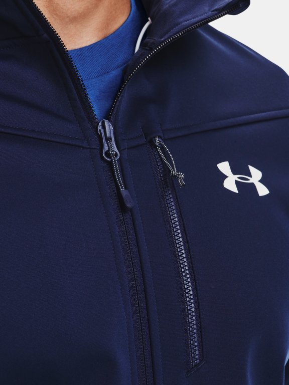 Bunda Under Armour Storm CGI Shield Hooded FZ Man Blue