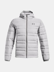 Bunda Under Armour Armour Down Hooded Jkt Man - sivá