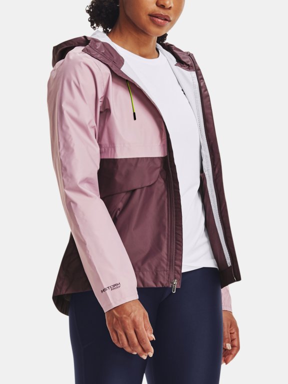 Bunda Under Armour Cloudstrike Shell Wmn Pink