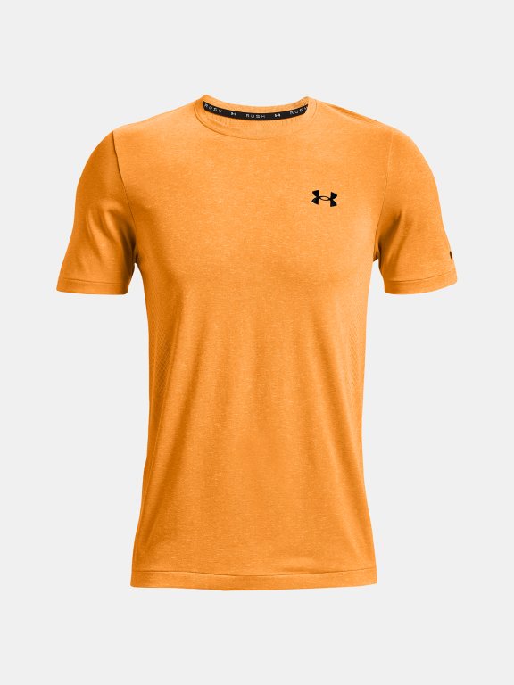 Triko Under Armour Rush Seamless SS Man Orange
