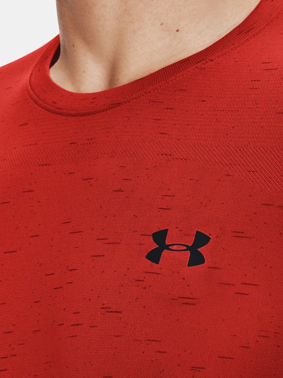 Triko Under Armour Seamless SS Man Orange