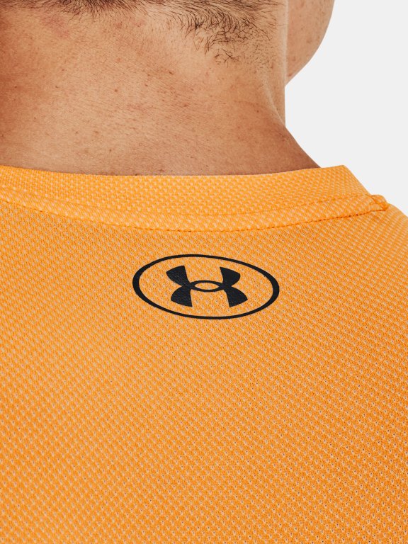 Triko Under Armour Seamless Fade SS Man Orange