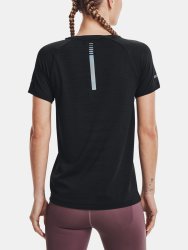 Tričko Under Armour Seamless Run SS Wmn black