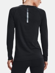Triko Under Armour Seamless Run LS Wmn Black