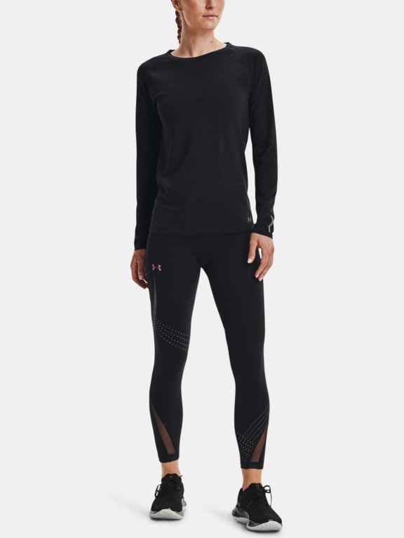 Triko Under Armour Seamless Run LS Wmn Black