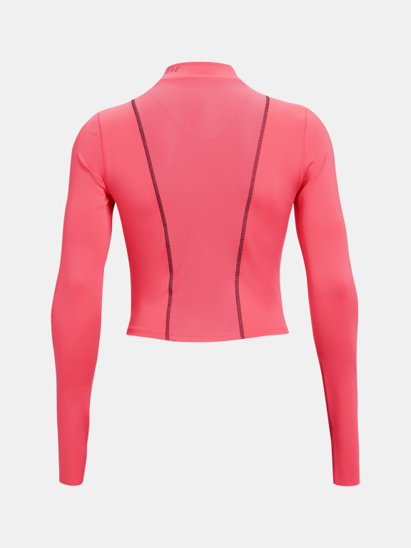 Triko Under Armour Run Anywhere Laser LS Wmn Pink