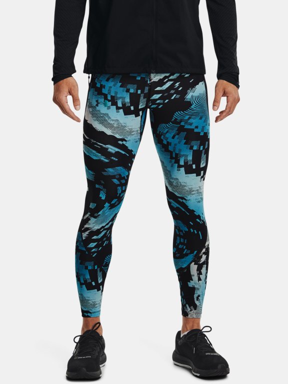 Legíny Under Armour OutRun the STORM Tight Man Black